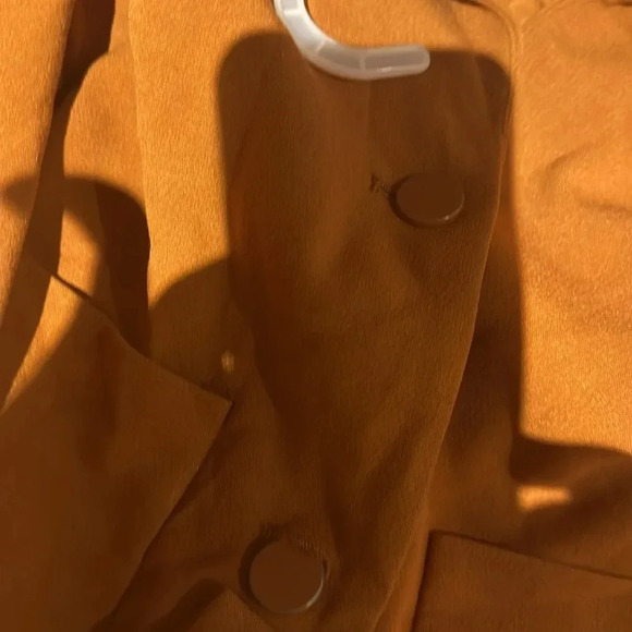 Bershka long cocoon coat Sz  2 - Picture 13 of 14